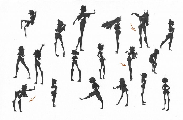 diseño de personajes