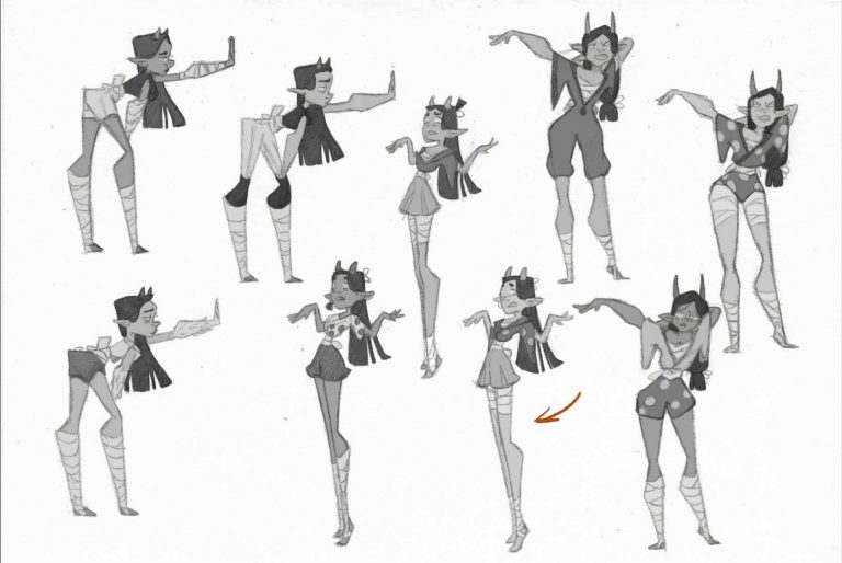diseño de personajes