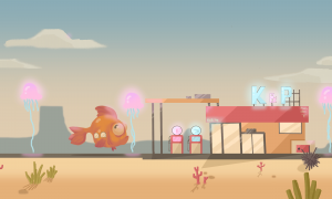 Gasolinera K&P - Concept Art