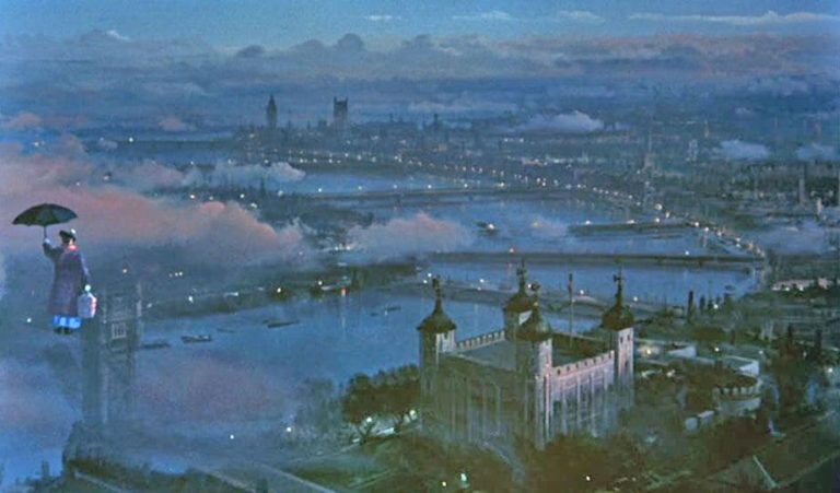 Matte Painting - Mary Poppins