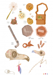 Props Personajes Principales Mundo Fantástico